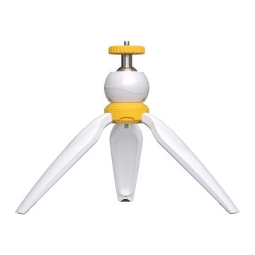 Photoolex Ball Head Masaüstü Kamera ve Işık Tripodu Beyaz - TF-PH-006BR