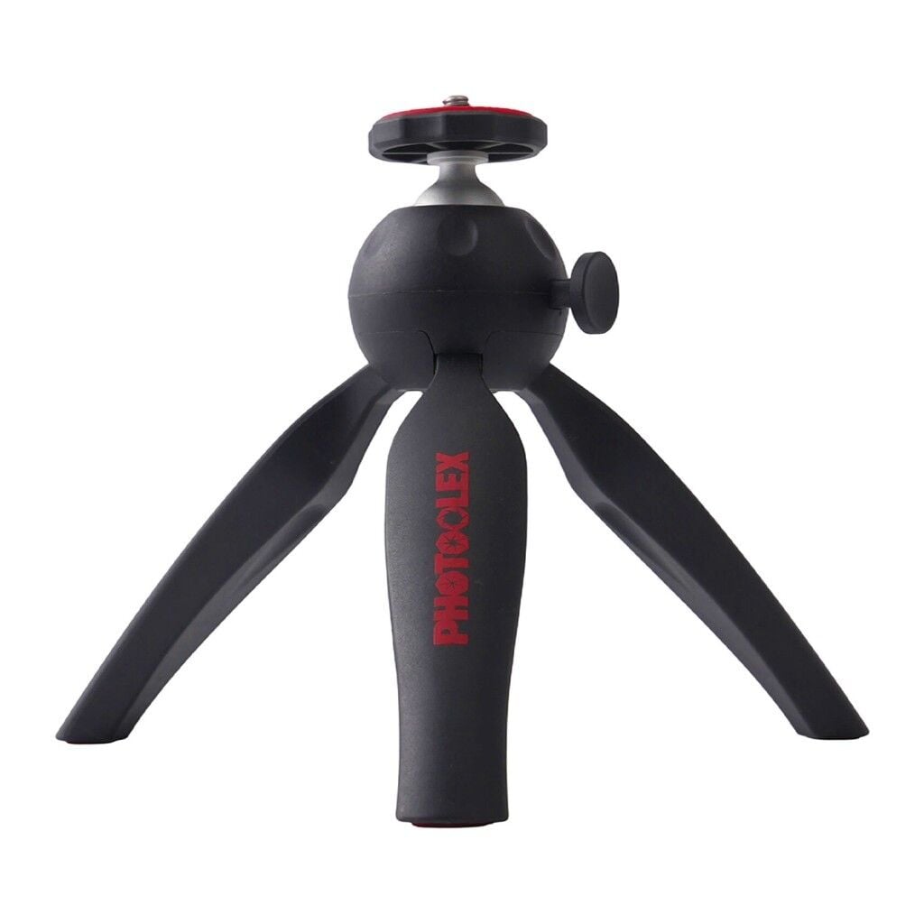 Photoolex Ball Head Masaüstü Kamera ve Işık Tripodu Siyah - TF-PH-074MT