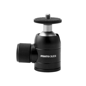 Photoolex Mini Ball Head Evrensel Tripod Başlığı - TF-PH-137CK-PL