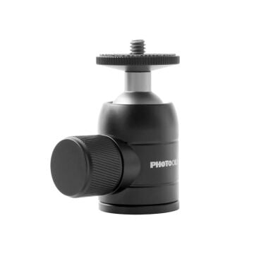 Photoolex Mini Ball Head Evrensel Tripod Başlığı - TF-PH-137CK-PL
