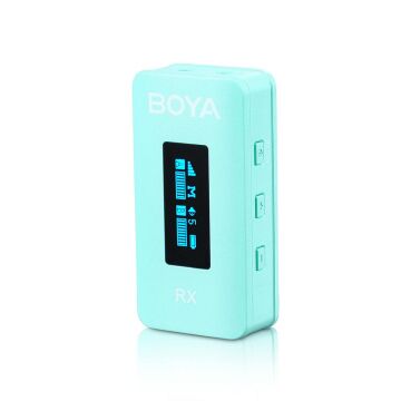 Boya BY-XM6-K2G Kablosuz İkili Yaka Mikrofonu (Yeşil)