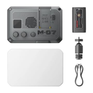 Photoolex Matrix 7 RGB 7 İnç 36W Profesyonel Video Fotoğraf ve Canlı Yayın LED Panel Işık - LS-174-01