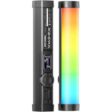 Photoolex B190S RGB LED Tube Light Profesyonel Video ve Fotoğraf Işığı - TF-LS-155LW-PL