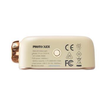 Photoolex TOFU-LUX Manyetik RGB Video LED Işık Bluetooth Kontrollü - TF-LS-131LP-PL