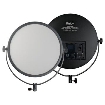 Herigo HR-PH360Bi 40cm 60W 2700K-6500K Bicolor LED Video Fotoğraf Işığı