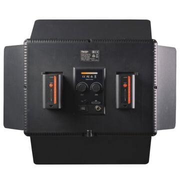 Herigo HR-LED1120 11'' 50W LED Panel Işık LED 2700K-6500K CRI 96+ Barndoor Dolgu Işığı