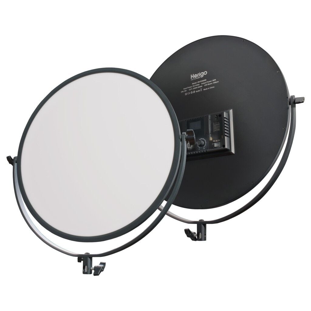 Herigo HR-PH500Bi 50cm 80W 3200K-5600K Bicolor LED Video Fotoğraf Işığı