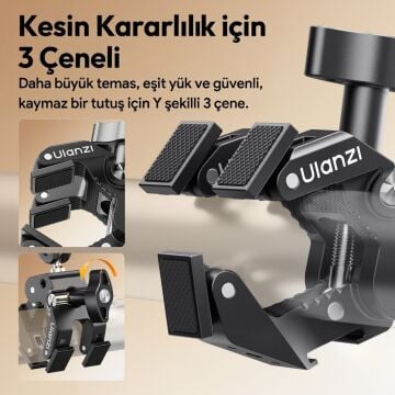 Ulanzi CO78 Super Clamp Magic Arm Dual Ball Head Kit - C084