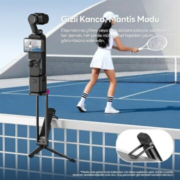 Ulanzi MA66 Manyetik Quick Release Tripod Pocket 3 ve 4 İçin - C110A