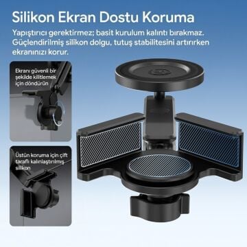 Ulanzi SK28 Manyetik Araç Telefon Tutucu Tesla Model 3 Y S X Uyumlu - S012