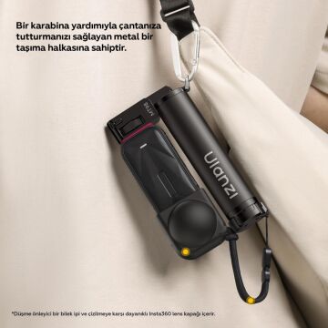 Ulanzi MT98 Katlanabilir Selfie Stick Tripod 57cm 360 Kamera Uyumlu - S054