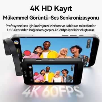 Ulanzi VM1 4 İnç Manyetik Selfie Monitör Vlog Ekranı - A057