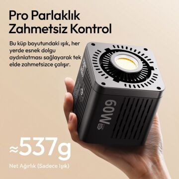 Ulanzi C60 60W Bi-Color COB LED Video Işığı - L269