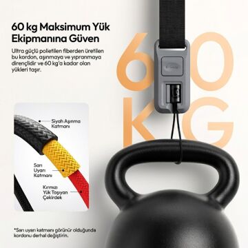 Ulanzi CSS2 U-Snap Lite Kamera Omuz Askısı Shadow Black Siyah - B198