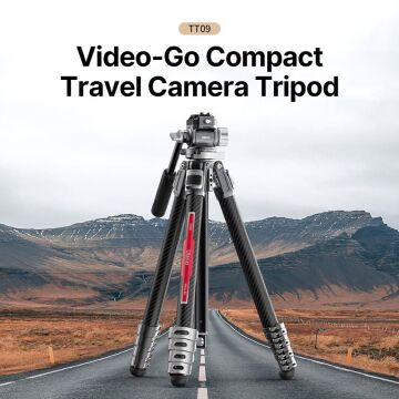 Ulanzi TT09 VideoGo Carbon Fiber Travel Video Tripod