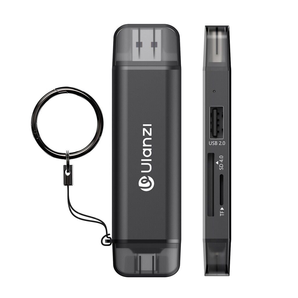 Ulanzi CR3 3 İn 1 USB-C USB-A Kart Okuyucu SD MicroSD - X147