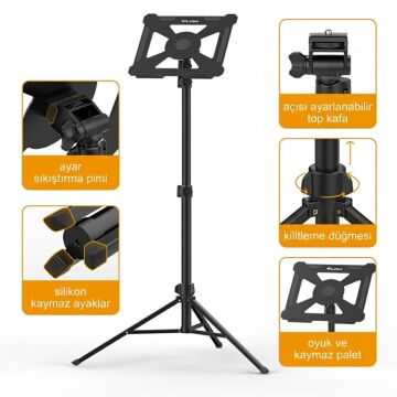 Ulanzi VIJIM LT-01 Çok Amaçlı Projektör Laptop ve Tablet Standı - 2683