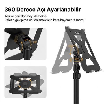Ulanzi VIJIM LT-01 Çok Amaçlı Projektör Laptop ve Tablet Standı - 2683