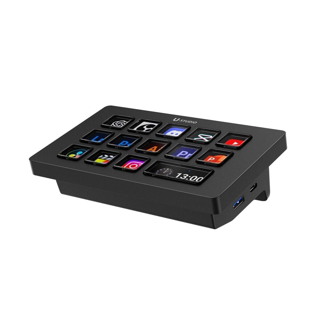 Ulanzi D200H 7 in 1 Stream Controller LCD Yayın Kontrol Paneli - A044