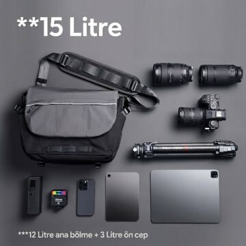 Ulanzi TE88 15L Profesyonel Fotoğraf Makinesi Omuz Çantası - B167