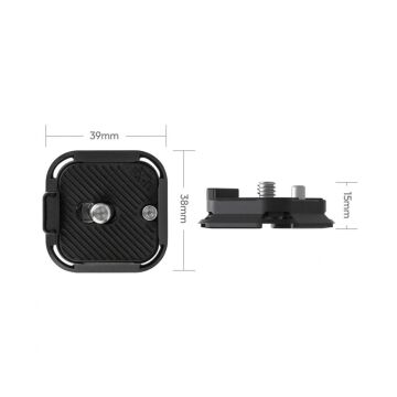 Ulanzi UKA09 Anti-Twist Quick Release Plate Uka Arca Uyumlu Kamera Montaj Plakası - C080