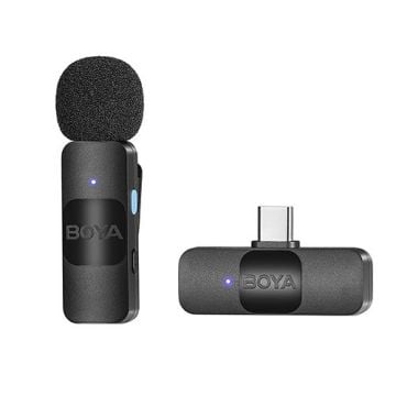 Boya BY-V10 Ultra Kompakt Android Kablosuz Mikrofon (Type-C)