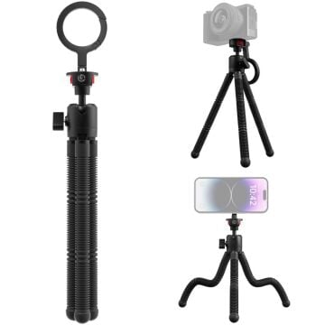 Ulanzi MT30 Telefon ve Kamera Uyumlu Manyetik Esnek Tripod - T176