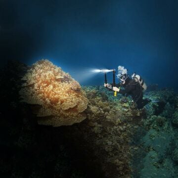 Aksiyon Kamera İçin Sualtı Profesyonel Led Işık