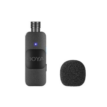 Boya BY-V2 Ultra Kompakt Iphone İkili Kablosuz Mikrofon (Lightning)