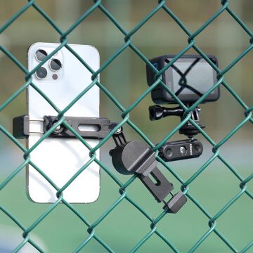 Ulanzi CM010 Aksiyon Kamera ve Cep Telefonu için Futbol Halısaha Tel Montaj Aparatı