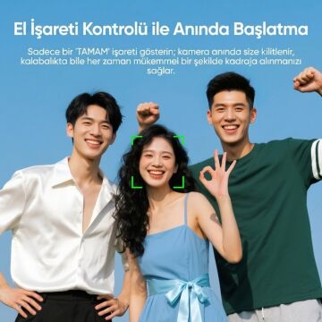Ulanzi TT23M AI Otomatik Takip Manyetik Telefon Selfie Stick Tripod - T201