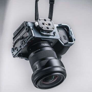 FALCAM F38 Multi-Functional Quick Release Base Arca Uyumlu 1/4'' 3/8'' Askı Bağlantılı - F38B4406