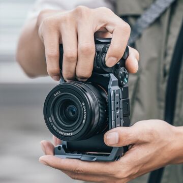 FALCAM F22 F38 F50 Quick Release Camera Cage A7C II Uyumlu Kamera Kafesi Gri - C00B3A01