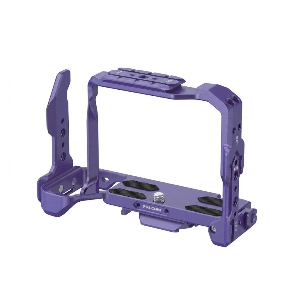 FALCAM F22 F38 F50 Quick Release Camera Cage A7C II Uyumlu Kamera Kafesi Mor - C00B3A01P