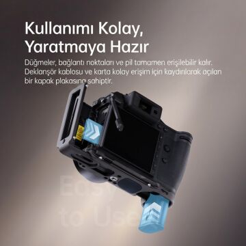 FALCAM Hasselblad X2D X2D II Uyumlu Camera Cage L Bracket - C00B5901