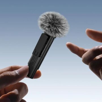 Ulanzi WM-10 Akıllı Telefon veya Tabletler için Kablosuz Klipsli Mikrofon (Type-C)