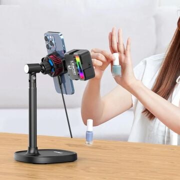 Ulanzi SK-06  Canlı Yayın İçin Telefon Soğutucu Telefon Tripod Masa Standı