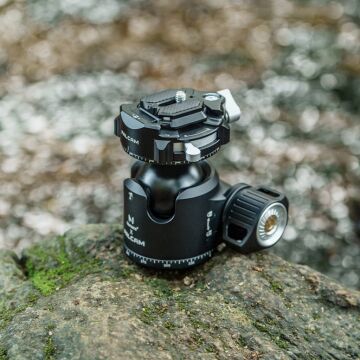 FALCAM F38 Pro XB-2R Dual Panorama Ball Head Tripod Kafası - F38B4906