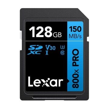 Lexar 128GB 800x Pro 150Mb/s SDHC Hafıza Kartı
