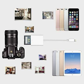 NK105 Apple Lightning Kamera SD Kart Okuyucu