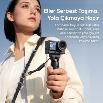 Ulanzi MT99 Manyetik Mini Tripod Selfie Çubuğu Action 6 ve Nano Uyumlu - S079