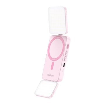 Ulanzi GL01 GlowUp Manyetik Telefon LED Dolgu Işığı Pembe - L287