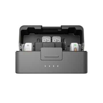 DJI Mic Mini 2S İkili Kablosuz Yaka Mikrofon Seti (2 TX + 1 RX + Şarj Kutusu)