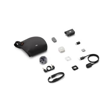 DJI Mic Mini 2S Kablosuz Yaka Mikrofon Seti (1 TX + 1 RX)