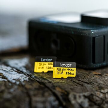 Lexar Professional 256GB 280 MB/s Gold Micro SD Hafıza Kartı