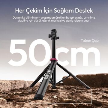 Ulanzi MT-89 200cm Quick Release 360 Panoramic Işık Standı Tripod - T082A