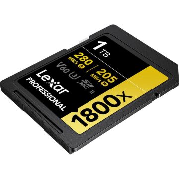 Lexar Professional 1 TB 280 MB/s Gold SD Hafıza Kartı