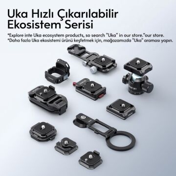 Ulanzi UKA12 UKA Pro Arca Uyumlu Quick Release Kamera Montaj Kiti - C106