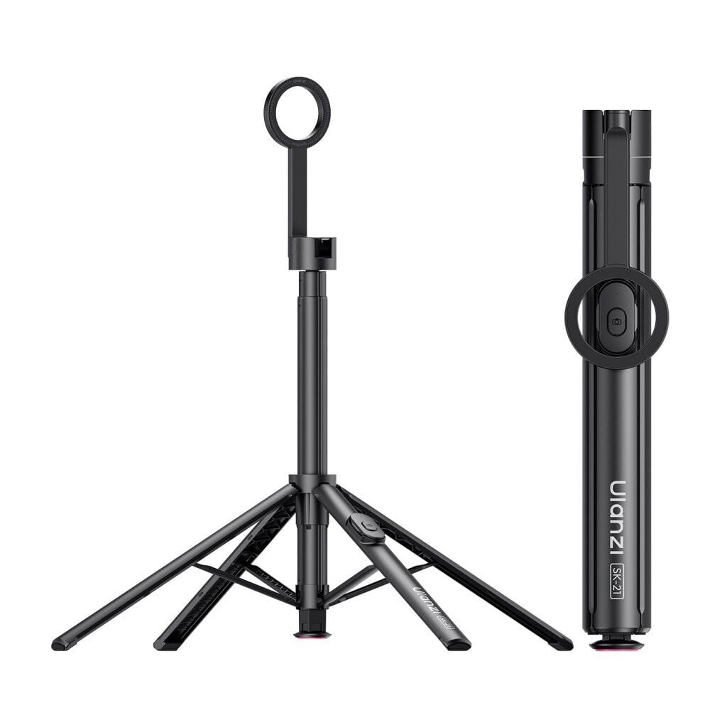 Ulanzi SK-21 180cm Manyetik Auto-Open Selfie Monopod Tripod Siyah - M103