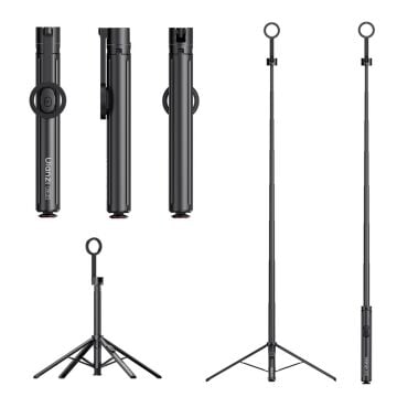 Ulanzi SK-21 180cm Manyetik Auto-Open Selfie Monopod Tripod Siyah - M103